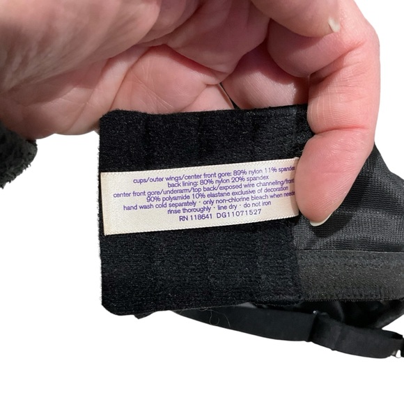 CACIQUE Smooth Boost Plunge Bra Leopard Lace Push Up Bra 42C - Picture 11 of 11